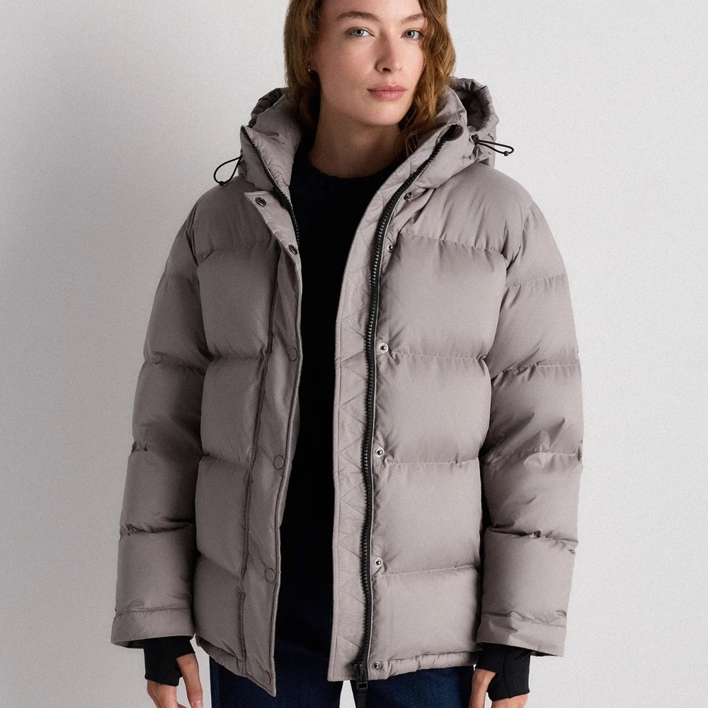 Women's Morel Gray Puffer Down Jacket